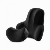 DriveRest סט כרית גב וכרית צוואר לרכב