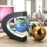 FloatGlobe · גלובוס מרחף מגנטי עם תאורה