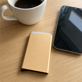 SlimGuard™ · ארנק לגבר דק מאלומיניום עם הגנת RFID