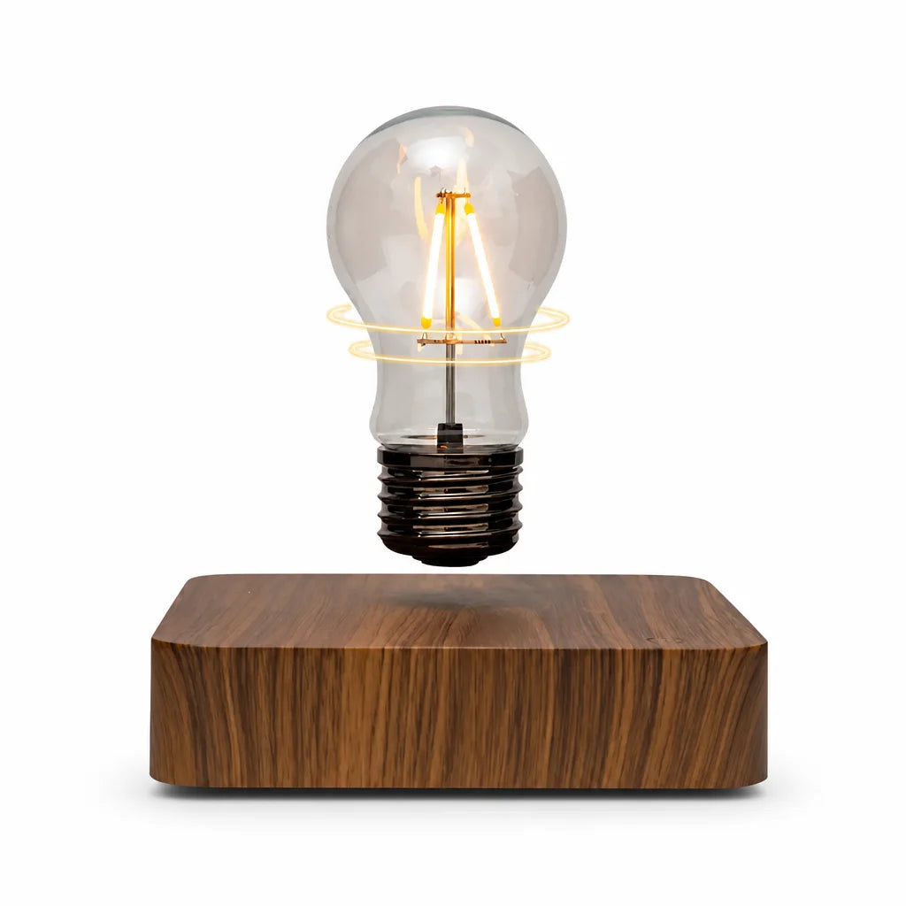 AeroBulb · נורה מרחפת מגנטית