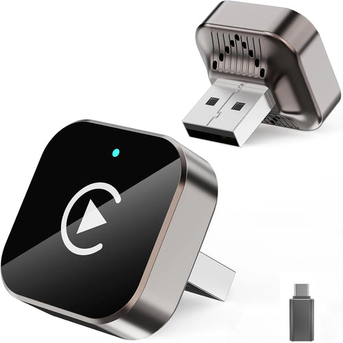 מתאם CarPlay אלחוטי CarLink עם מתאם USB-C