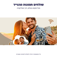 שליחת תמונות למסגרת מהנייד דרך אפליקציה