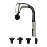 PulseRelax™ · אקדח עיסוי עם 4 ראשים
