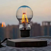 AeroBulb · מנורת נורה מרחפת מגנטית