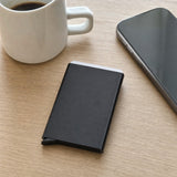 SlimGuard™ · ארנק לגבר דק מאלומיניום עם הגנת RFID