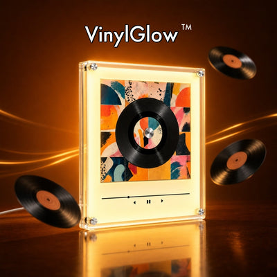 VinylGlow™ · נגן מוזיקה מגנטי