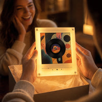 VinylGlow · נגן תקליטים מיני